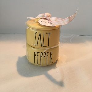Rae Dunn Salt & Pepper YELLOW